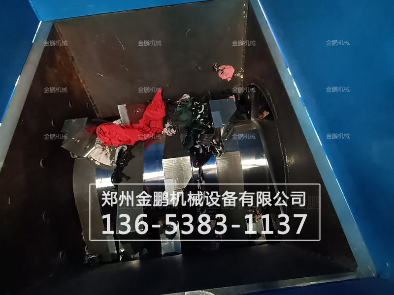 郑州金鹏吨包袋粉碎机 编织袋回收减容效果好