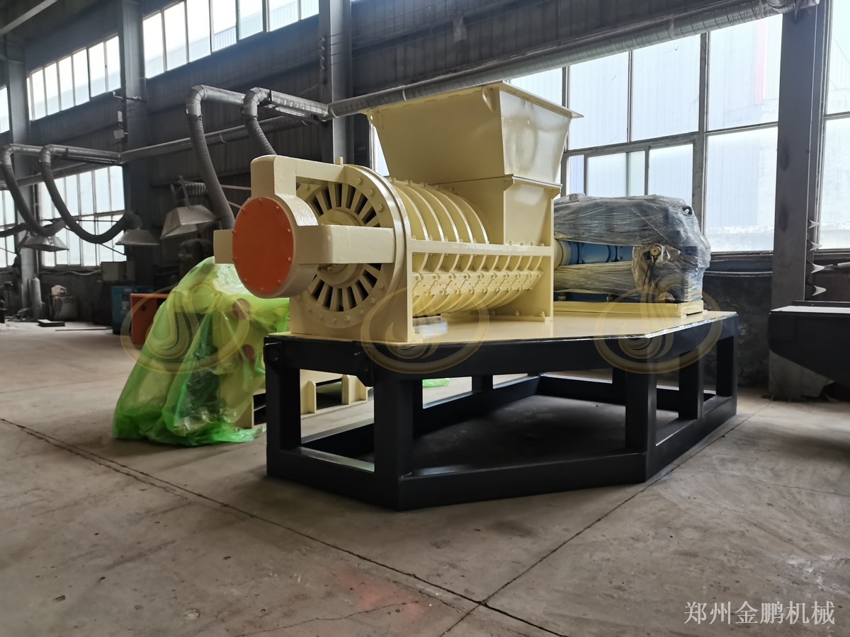 郑州金鹏合成革撕碎机软料预处理与回收前处理方案